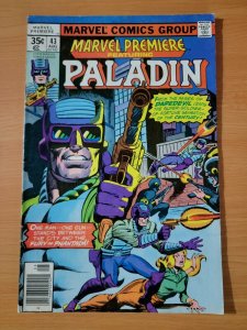 Marvel Premiere #43 PALADIN ~ FINE FN ~ 1978 MARVEL COMICS
