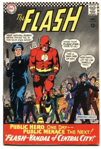 FLASH #164-silver-age comic book DC 1966