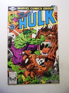 The Incredible Hulk #247 (1980) VF Condition