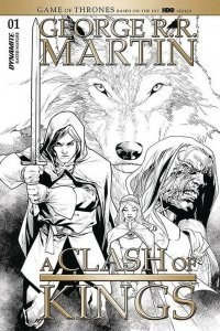 GEORGE RR MARTIN A CLASH OF KINGS (2019 DYNAMITE) #1 All 9 Covers PRESALE-01/29