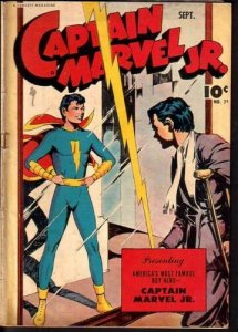 CAPTAIN MARVEL JR. #23-NICE!-GOLDEN AGE VG 