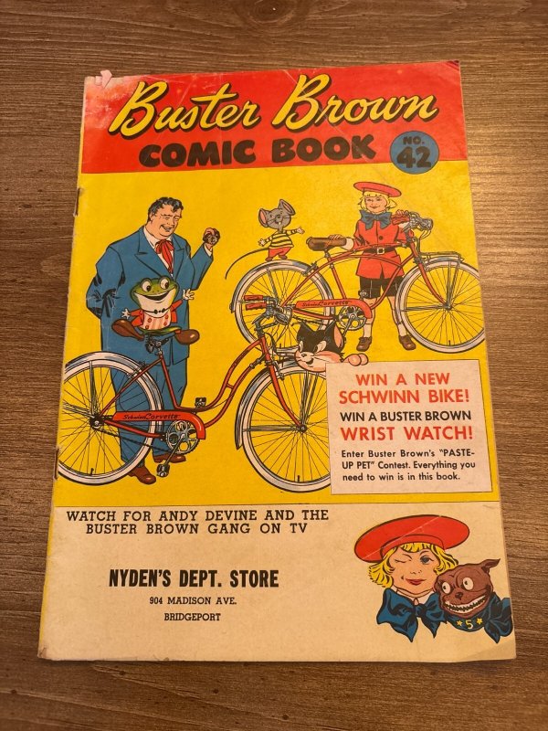 Buster Brown Comic Book # 42 VG Shoe Company Promo Comic Book 7 J409