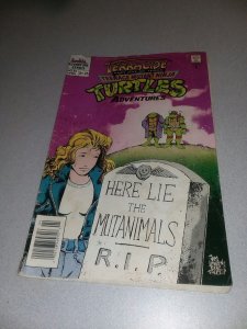 Teenage Mutant Ninja Turtles Adventures 55 archie comics death of the mutanimals