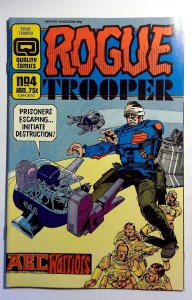 Rogue Trooper #4 (1987) Quality Comics 1st Print Comic Book