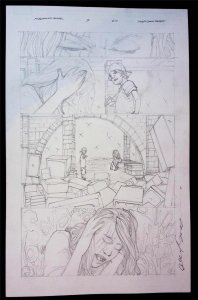 Max Ride First Flight #3  pg20  Alex Sanchez Pencil  Art James Patterson Maximum