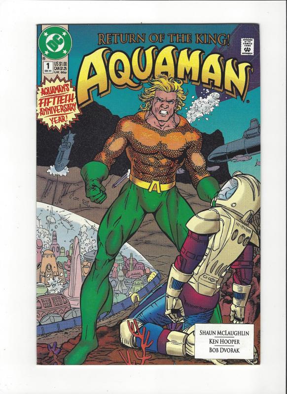 Auqaman # 1(1991) DC Comics NM