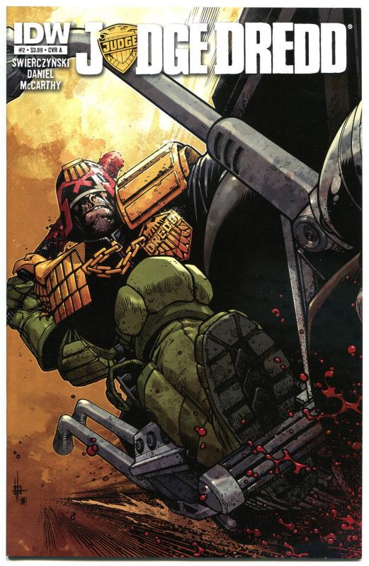 JUDGE DREDD #2 A, NM-, IDW,  2012, Sci-fi, Police, I am the Law, more in store