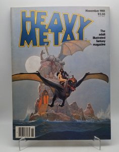 HEAVY METAL MAGAZINE ORIGINAL VINTAGE November 1981 (Vol #5 Issue #8) NM/Mint