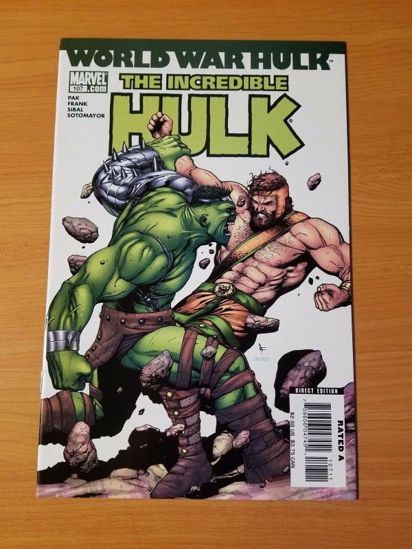 The Incredible Hulk #107 ~ NEAR MINT NM ~ 2007 Marvel Comics