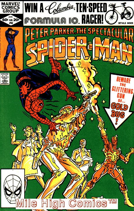 PETER PARKER (1976 Series)  (SPECTACULAR SPIDER-MAN) #62 Fine Comics Book