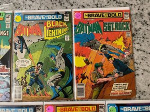 Lot Of 7 Brave & The Bold DC Comic Books # 156 157 158 161 162 163 190 69 J801 