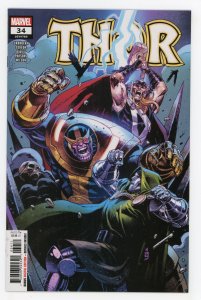 Thor #34 (2020 v6) Valkyrie Doctor Doom Thanos NM