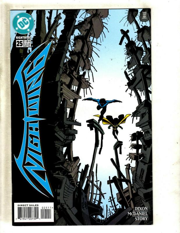 Lot Of 10 DC Comics Nightwing 21 22 23 24 25 26(2) 29 30 31 Batman J343