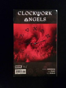 Clockwork Angels #1  Boom Comics 2014 VF  SIGNED BY KEVIN J ANDERSON