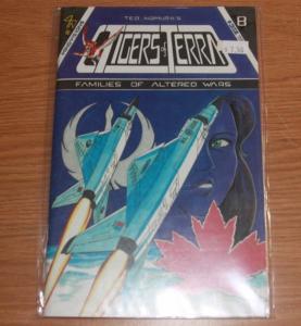 tigers of terra comic # 8 1986  mind visions manga anime  families of alt WAR 