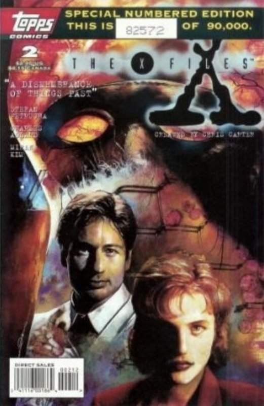 X-Files #2 (1995) 2nd Printing Ltd to 90,000