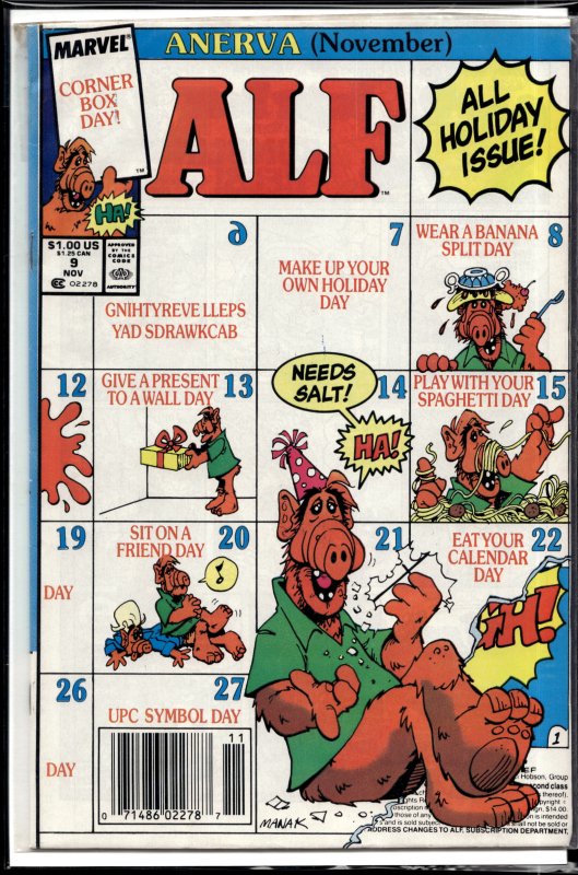 ALF #9 (1988) ALF