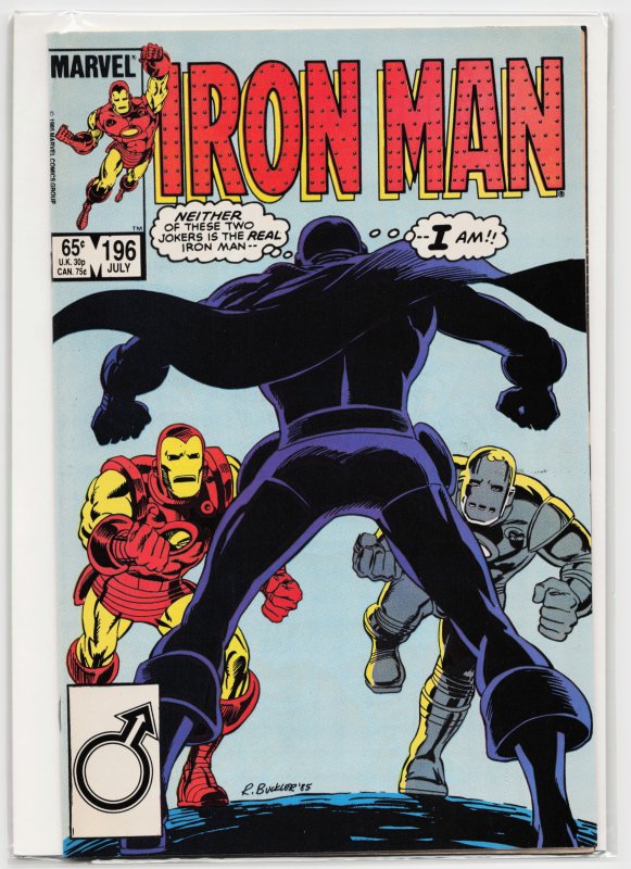 Iron Man #196 (1985) Iron Man