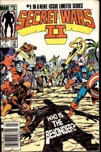 Secret Wars II #1 Newsstand Edition (1985)
