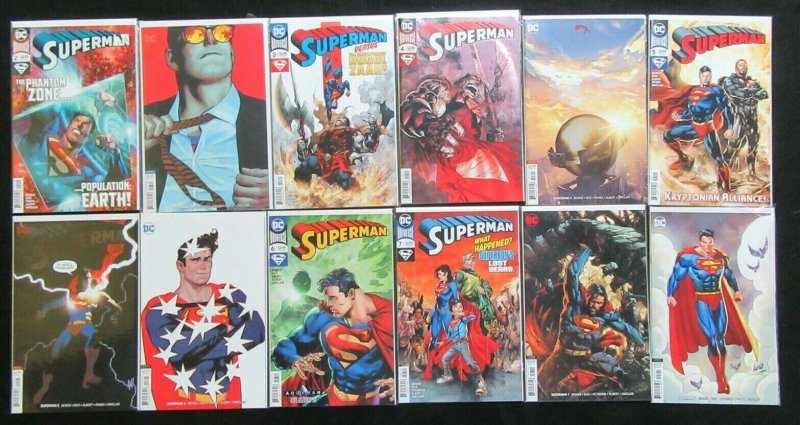 Superman Lot of 85 Action Comics Leviathan Rising Variants DC 2019 VF/NM