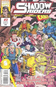 Shadow Riders (1993) #3 of 5 VF/NM Cable App Marvel UK