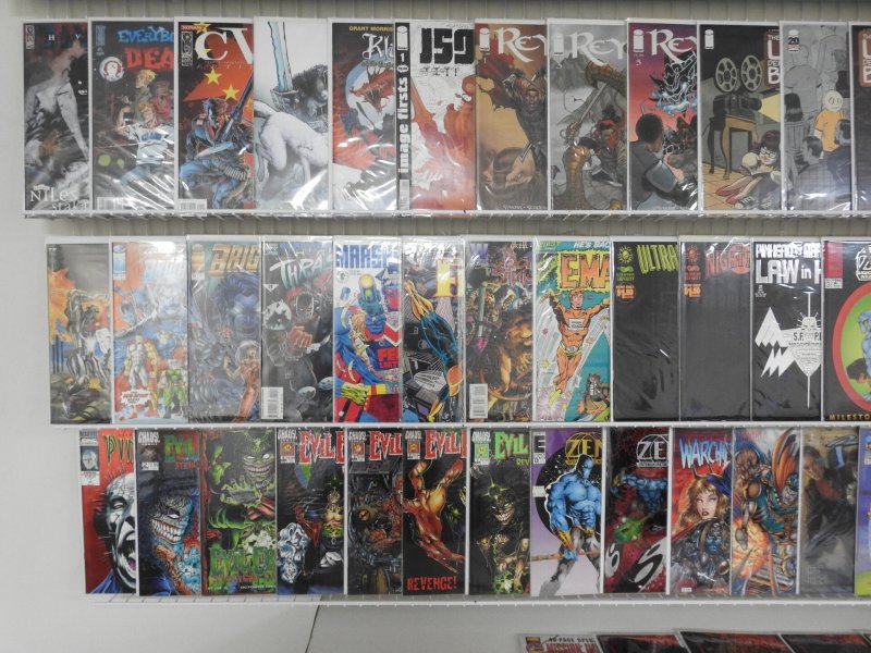 Huge Lot 130 Comics W/ Li'l Boy, CVS, Invincible, Evil Ernie+ Avg VF-NM ...