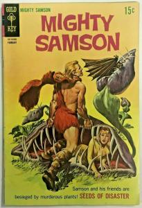 MIGHTY SAMSON#17 FN 1967  GOLD KEY SILVER AGE COMICS