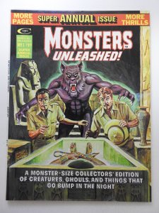 Monsters Unleashed Annual (1975) Sharp VG/Fine Condition!