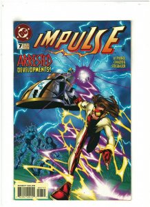 Impulse #7 VF+ 8.5 DC Comics 1995