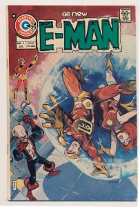 E-Man (1973 Charlton) #1-10 VG+ to VF+ Complete series