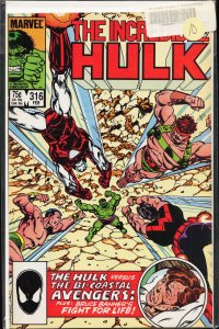 The Incredible Hulk #316 (1986) Hulk