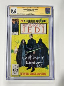 Star Wars Return Of The Jedi 4 Cgc 9.6 SS Ian Mcdiarmid Execute Order 66