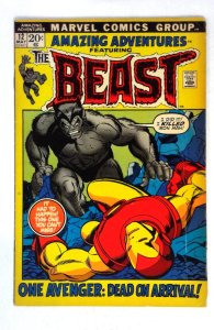 Amazing Adventures #12 Beast Iron Man Marvel (1972) VG