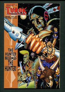 Turok Dinosaur Hunter #21 /  9.6 NM+  /  March 1995