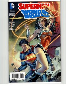 Superman/Wonder Woman #2 Variant Cover (2014) Superman and Wonder Woman
