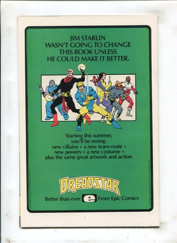 Defenders #136 - Signed Jim Shooter / Direct Edition (9.0) 1984