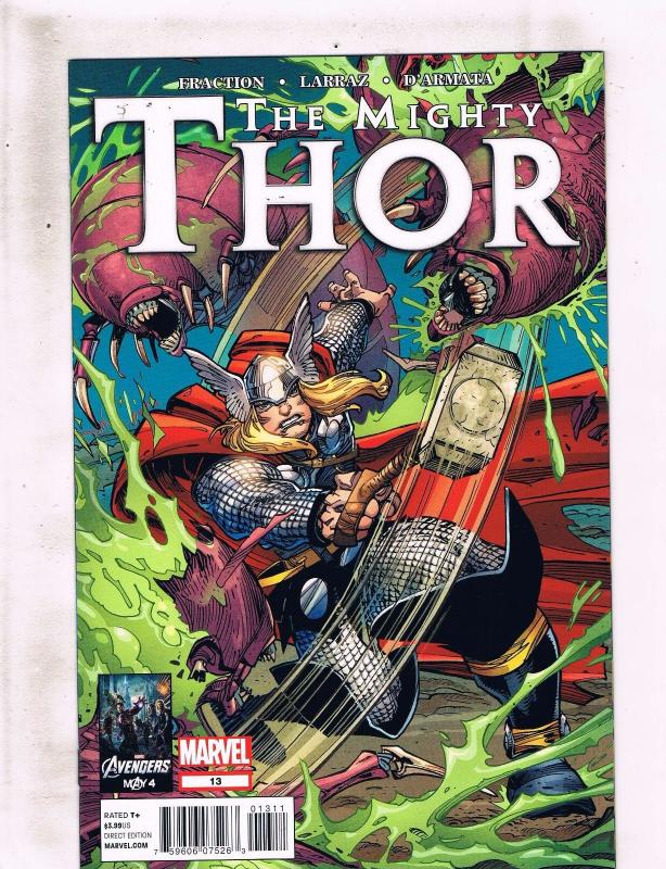 Lot of 4 The Mighty Thor Marvel Comic Books #2 11 13 14 MS19