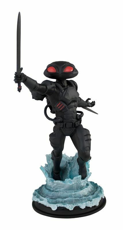 DC Aquaman Black Manta Icon Heroes 1/9 Scale Polystone Statue - New!