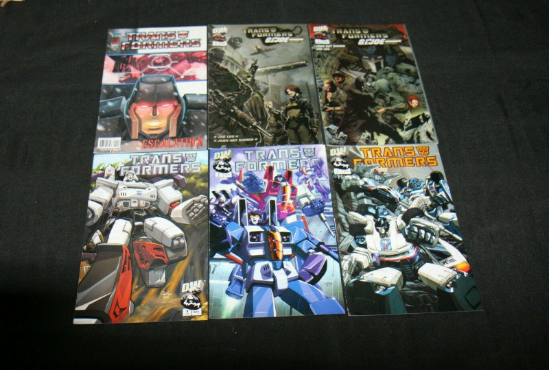 THE TRANSFORMERS MIXED LOT OF 45 COMICS...; F - NM