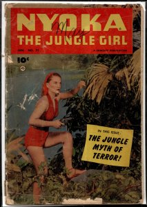 Nyoka the Jungle Girl #75 (1953) Nyoka, the Jungle Girl