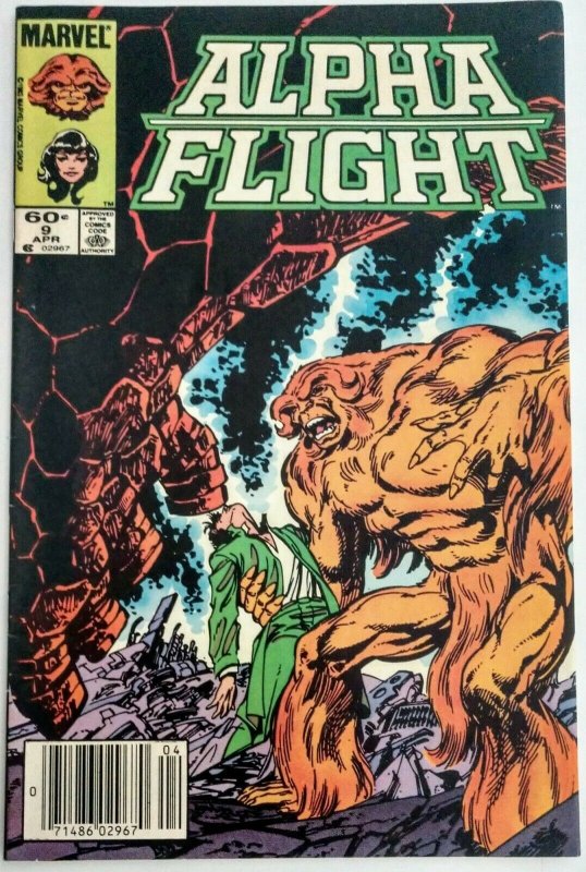 Alpha Flight #9 Mark Jewelers Variant