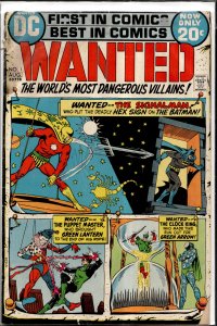 Wanted, The World's Most Dangerous Villains #1 (1972) Green Arrow