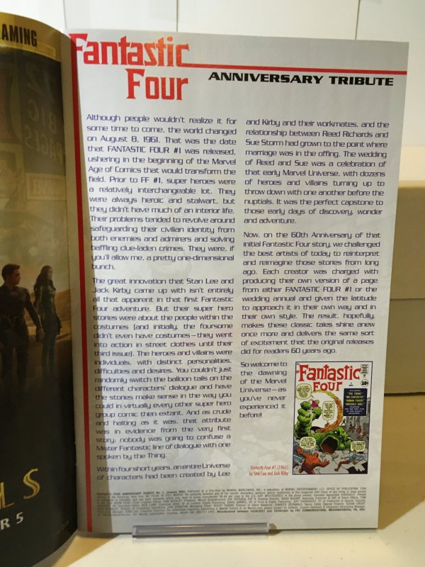Fantastic Four Anniversary Tribute #1  2022  Wedding Variant!