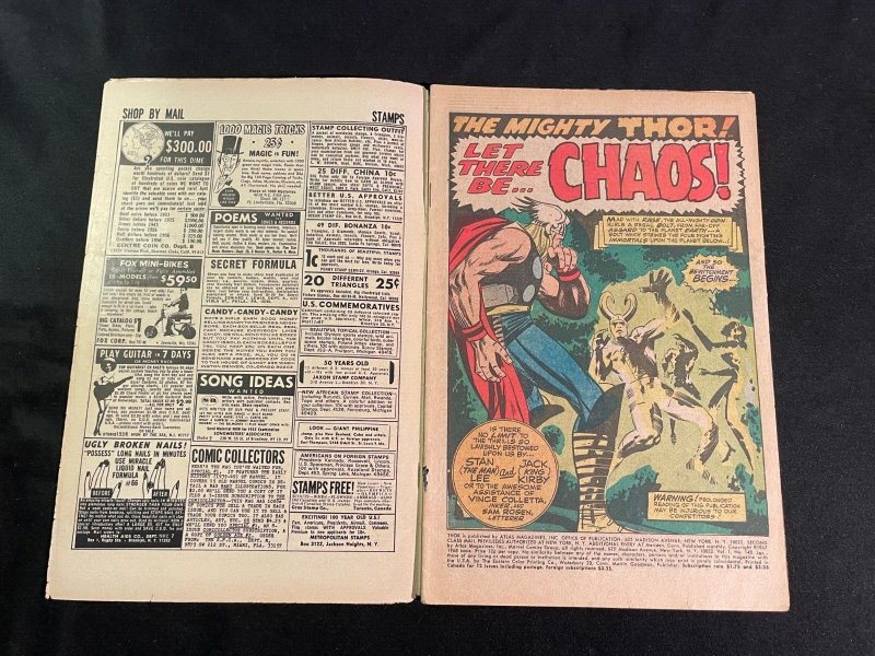 THOR #148 First Appearance of the Wrecker, VG Condition