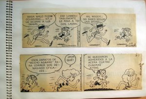 Cuaderno 154 tiras comicas Woody Allen por Hample
