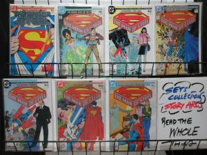 MAN OF STEEL 1-6 COMPLETE  JOHN BYRNE both covers
