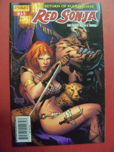 RED SONJA  #13B BILLY TAN VARIANT COVER (NM 9.4 or Better) 2005 - 2013