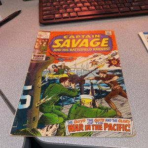 Captain Savage And His Battlefield Raider 17 19 Marvel Comics 1970 Bronze Age...