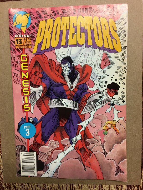 The Protectors # 13 Malibu Comic Book Genesis Mini Series Part 3 Marvel YY13