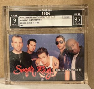 Very RARE SEALED CASSETTE #1 HIT SINGLE Sugar Ray IGS Graded 9/9.5 GEM MINT